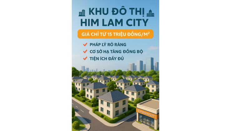 Bán đất nền dự án khu đô thị 17 - 18 Him Lam, Tp Điện Biên Phủ